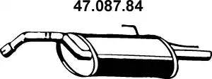 Eberspächer 47.087.84 - End Silencer autospares.lv