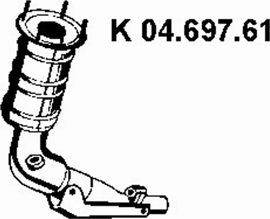 Eberspächer 04.697.61 - Nut autospares.lv