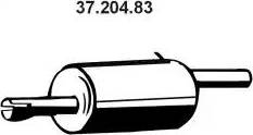 Eberspächer 37.204.83 - End Silencer autospares.lv