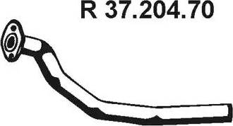 Eberspächer 37.204.70 - Exhaust Pipe autospares.lv