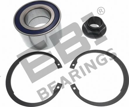 EBI EBK1695 - Wheel hub, bearing Kit autospares.lv