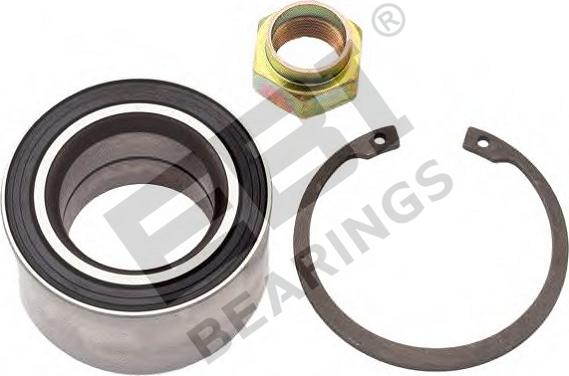 EBI EBK1249 - Wheel hub, bearing Kit autospares.lv