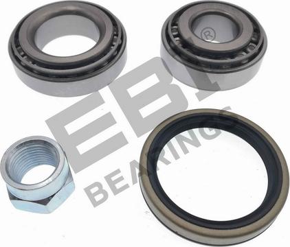 EBI EBK1250 - Wheel hub, bearing Kit autospares.lv