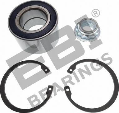 EBI EBK1252 - Wheel hub, bearing Kit autospares.lv