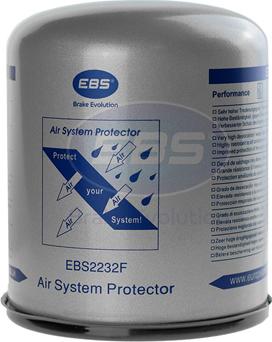 EBS EBS2232F - Air Dryer Cartridge, compressed-air system autospares.lv