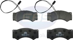 EBS EKBP.026 - Brake Pad Set, disc brake autospares.lv