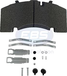 EBS EKBP.271 - Brake Pad Set, disc brake autospares.lv