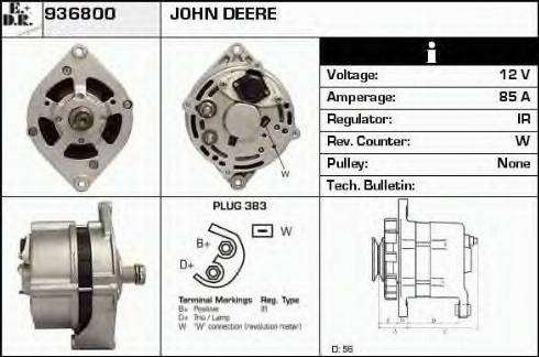 EDR 936800 - Alternator autospares.lv