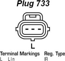 EDR WA11402 - Alternator autospares.lv