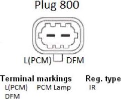 EDR 931039 - Alternator autospares.lv