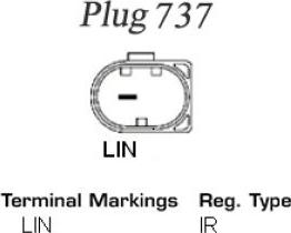 EDR WA11799 - Alternator autospares.lv