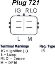 EDR 931145 - Alternator autospares.lv