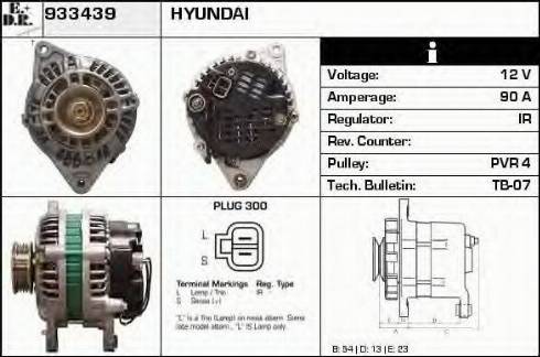 EDR 933439 - Alternator autospares.lv