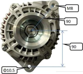 EDR 19094508 - Alternator autospares.lv