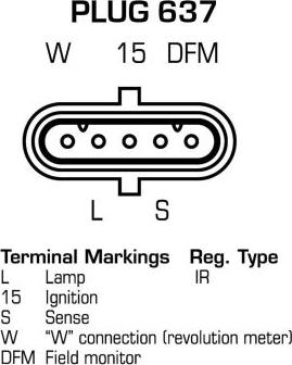 EDR 19092103 - Alternator autospares.lv