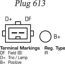 EDR WA10101 - Alternator autospares.lv