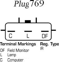 EDR WA11008 - Alternator autospares.lv