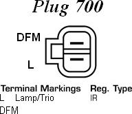 EDR WA13185 - Alternator autospares.lv