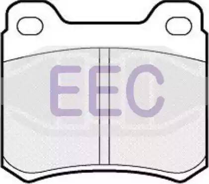 EEC BRP0405 - Brake Pad Set, disc brake autospares.lv