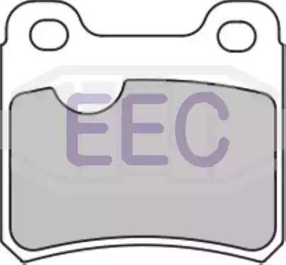 EEC BRP0597 - Brake Pad Set, disc brake autospares.lv