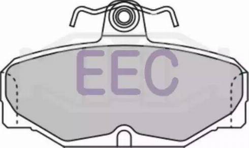 EEC BRP0537 - Brake Pad Set, disc brake autospares.lv