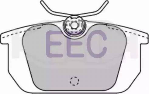 EEC BRP0524 - Brake Pad Set, disc brake autospares.lv