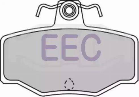 EEC BRP0693 - Brake Pad Set, disc brake autospares.lv