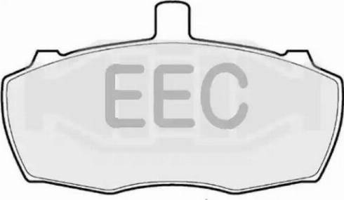 EEC BRP0069 - Brake Pad Set, disc brake autospares.lv