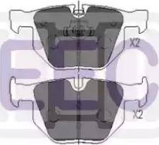 Profit 1B2084 - Brake Pad Set, disc brake autospares.lv