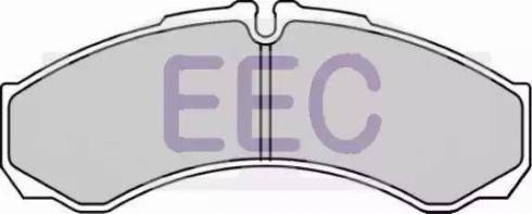 EEC BRP1292 - Brake Pad Set, disc brake autospares.lv