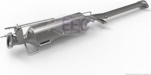 EEC MA6078TS - Soot / Particulate Filter, exhaust system autospares.lv