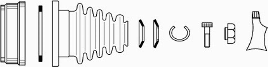 EKG 924566 - Joint Kit, drive shaft autospares.lv