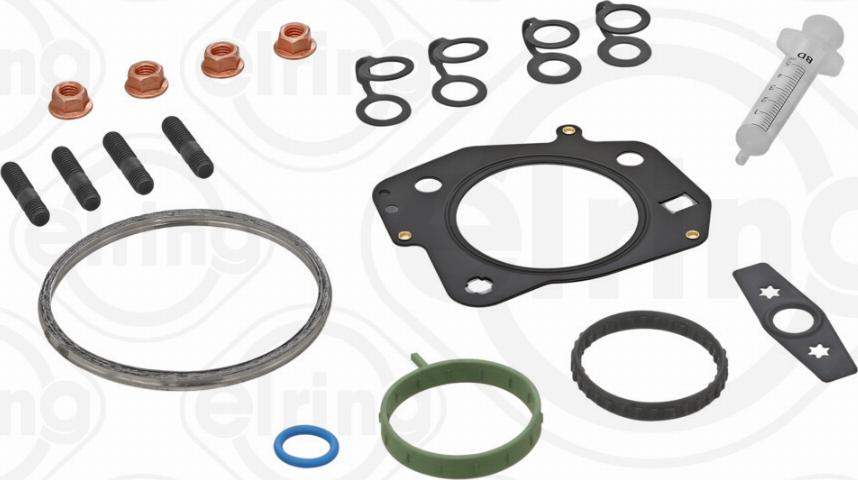 Elring 927.570 - Mounting Kit, charger autospares.lv