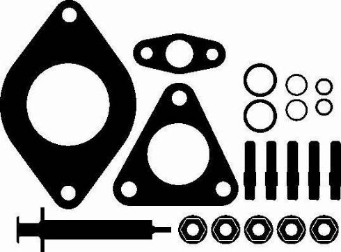 Elring 452.650 - Mounting Kit, charger autospares.lv