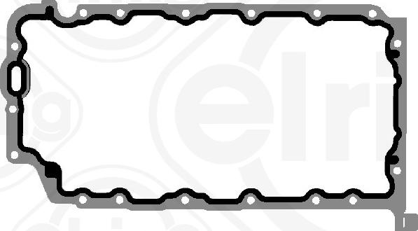 Elring 477.060 - Gasket, oil sump autospares.lv