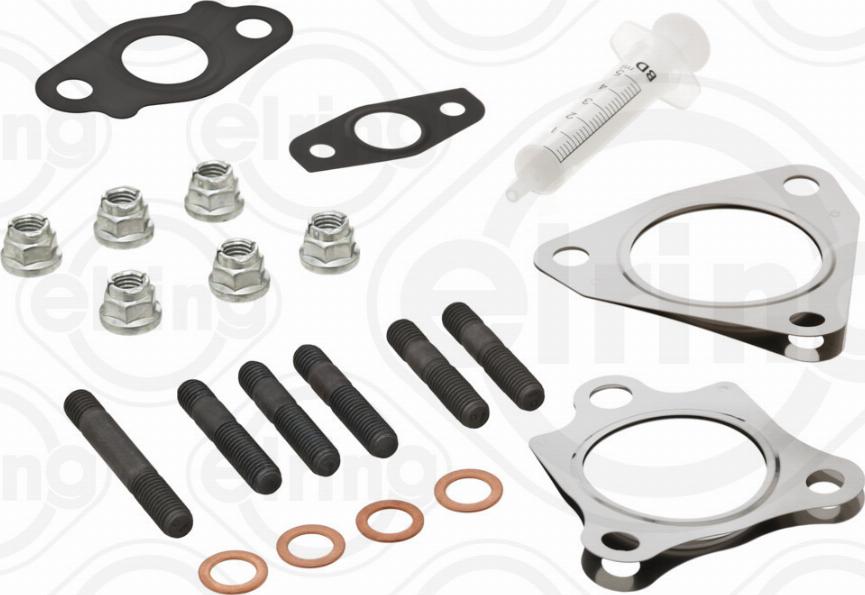 Elring 522.350 - Mounting Kit, charger autospares.lv