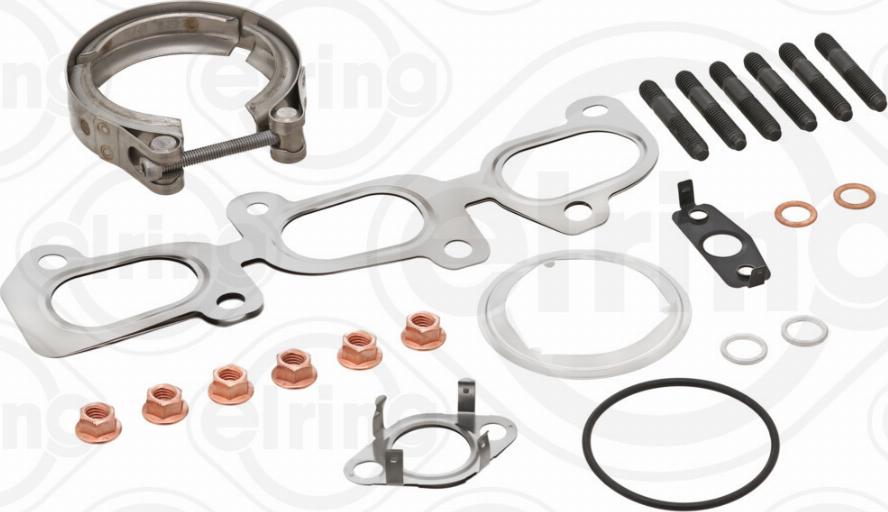 Elring 651.020 - Mounting Kit, charger autospares.lv