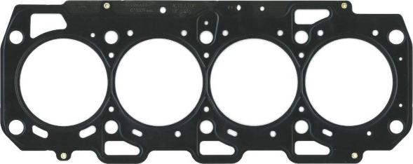 Elring 008.822 - Gasket, cylinder head autospares.lv