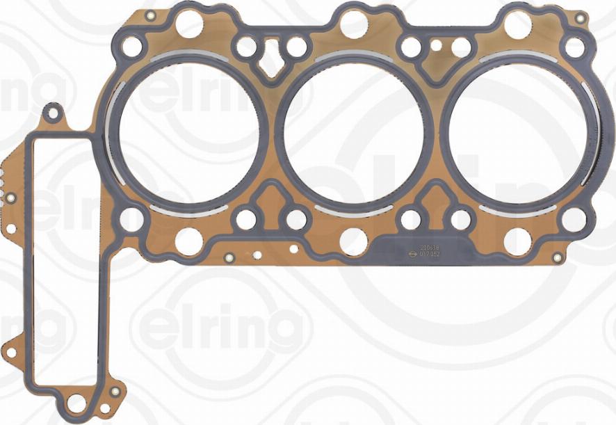 Elring 017.052 - Gasket, cylinder head autospares.lv