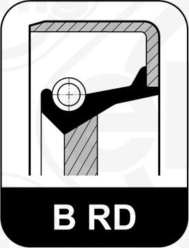 Elring 540.900 - Shaft Seal, crankshaft autospares.lv