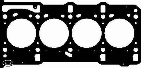 Elring 076.406 - Gasket, cylinder head autospares.lv