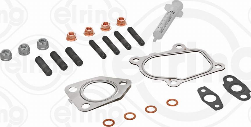 Elring 110.420 - Mounting Kit, charger autospares.lv