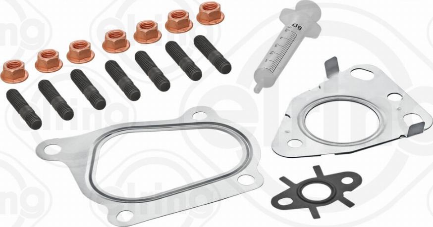 Elring 810.970 - Mounting Kit, charger autospares.lv