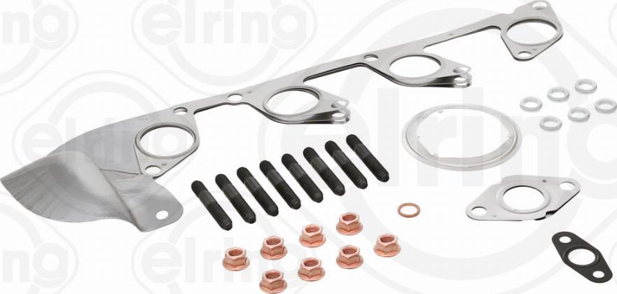 Elring 332.380 - Mounting Kit, charger autospares.lv