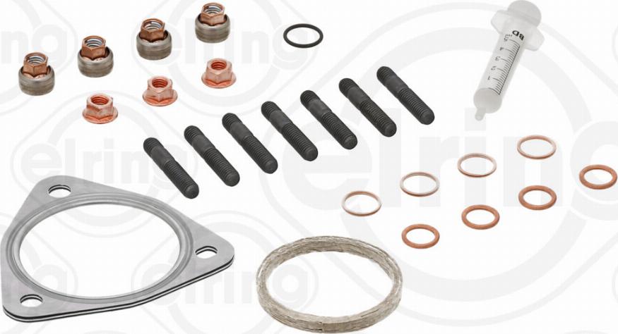 Elring 376.340 - Mounting Kit, charger autospares.lv