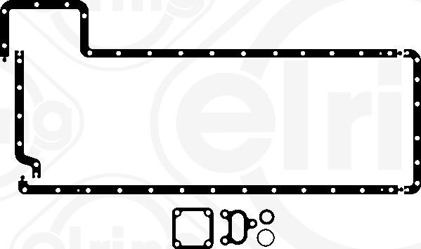 Elring 282.619 - Gasket Set, oil sump autospares.lv