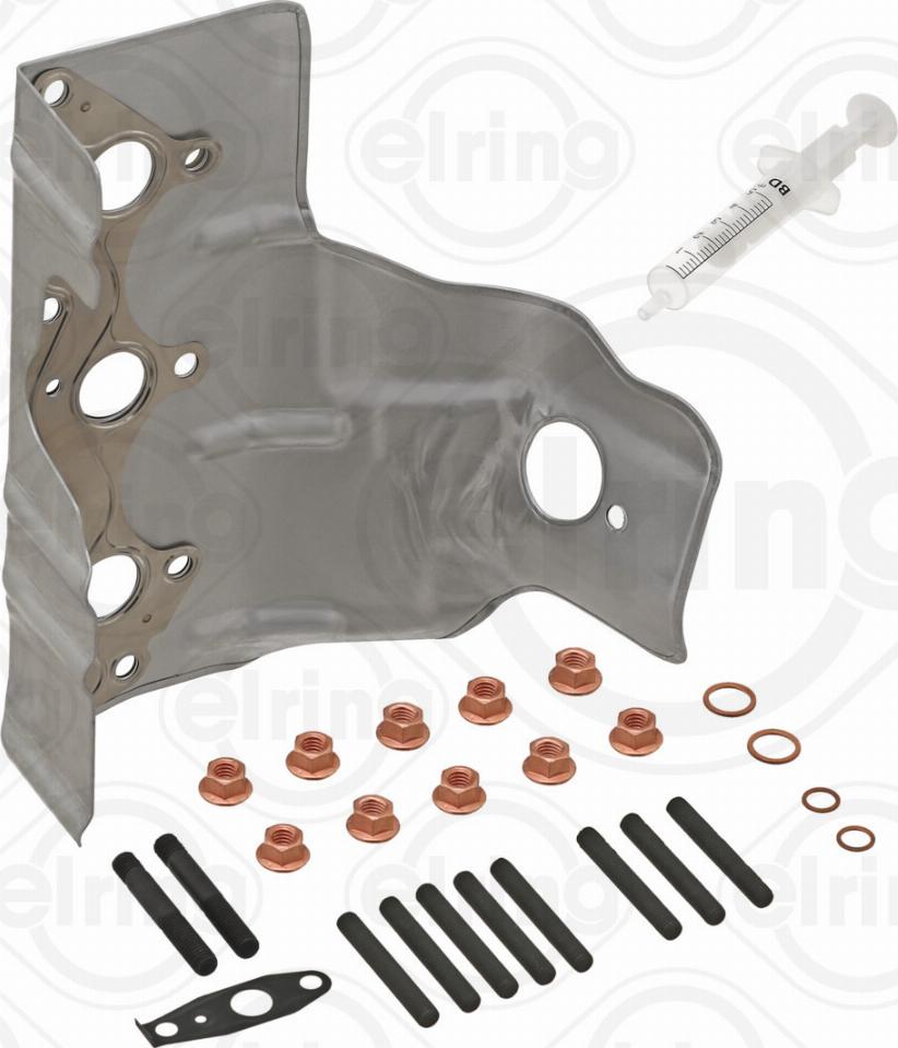 Elring 790.210 - Mounting Kit, charger autospares.lv