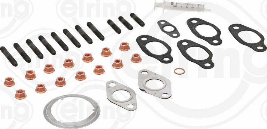 Elring 704.040 - Mounting Kit, charger autospares.lv