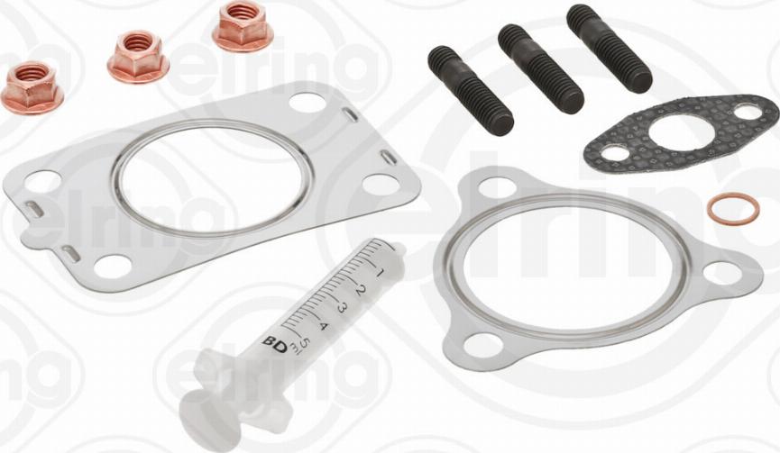 Elring 704.050 - Mounting Kit, charger autospares.lv
