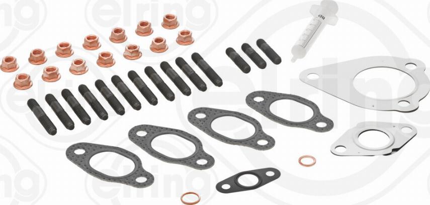 Elring 704.020 - Mounting Kit, charger autospares.lv